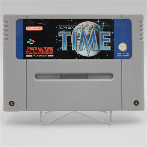 Illusion of Time - SNES - Cartridge - (UKV) (B Grade) (Genbrug)